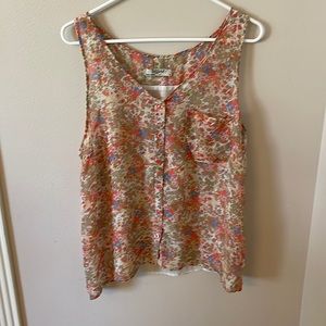 Cute Romy brand flowy tank